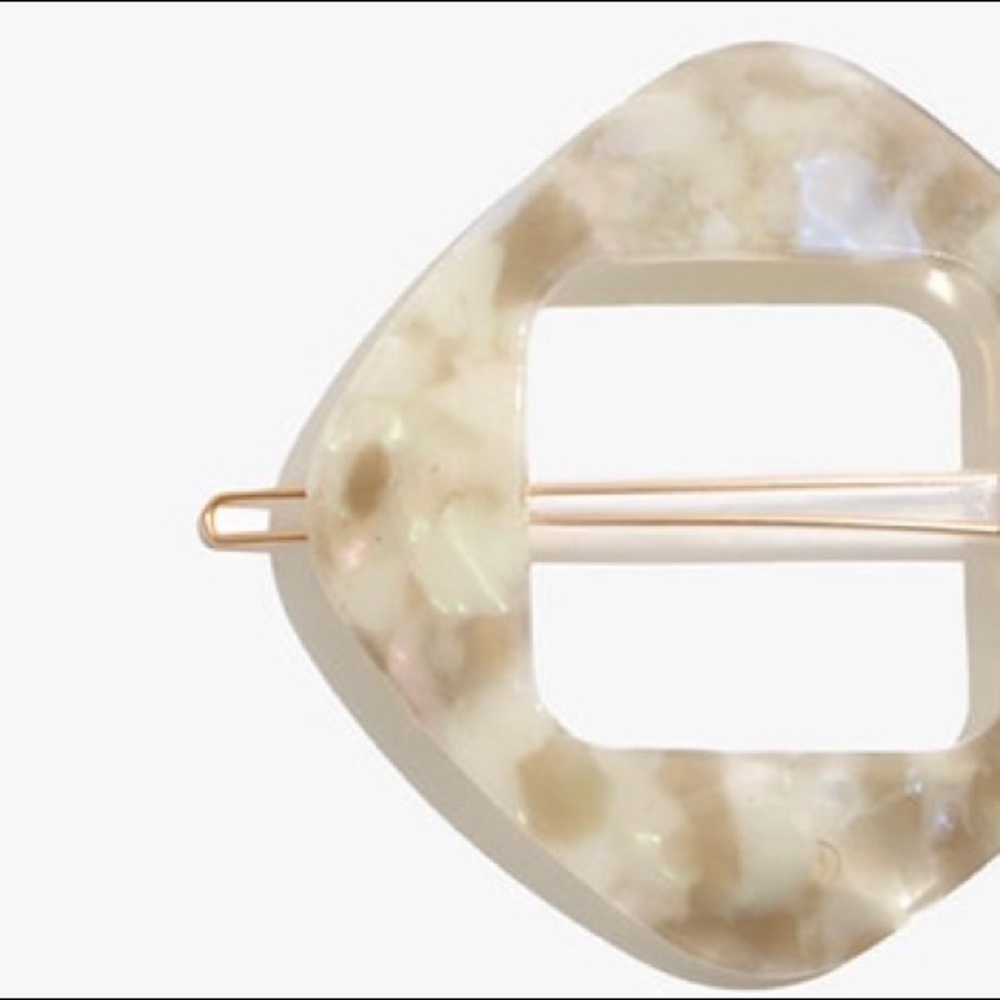 Madewell Horn Multi Barrette - Picture 3 of 8